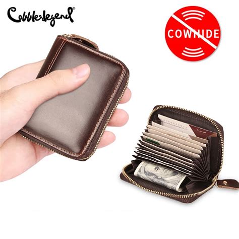 silvergear smart card wallet|Genuine Leather Card Holder Wallet .